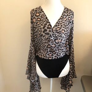 Gorgeous Leopard Bodysuit by Forever 21